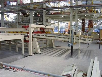 Gypsum wall board production line